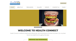 Desktop Screenshot of healthconnectsd.org